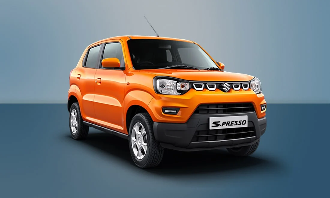 New Maruti S-Presso CNG showcasing bold SUV-inspired design, spacious interiors, and outstanding mileage efficiency.